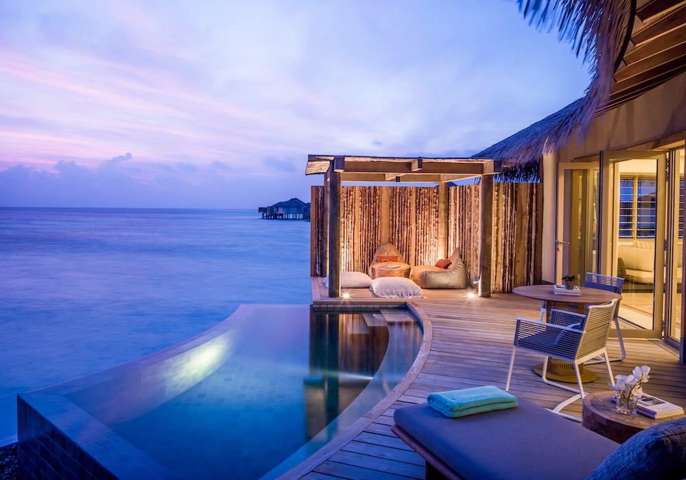 Sunset Overwater Pool Villa with Club Benefits