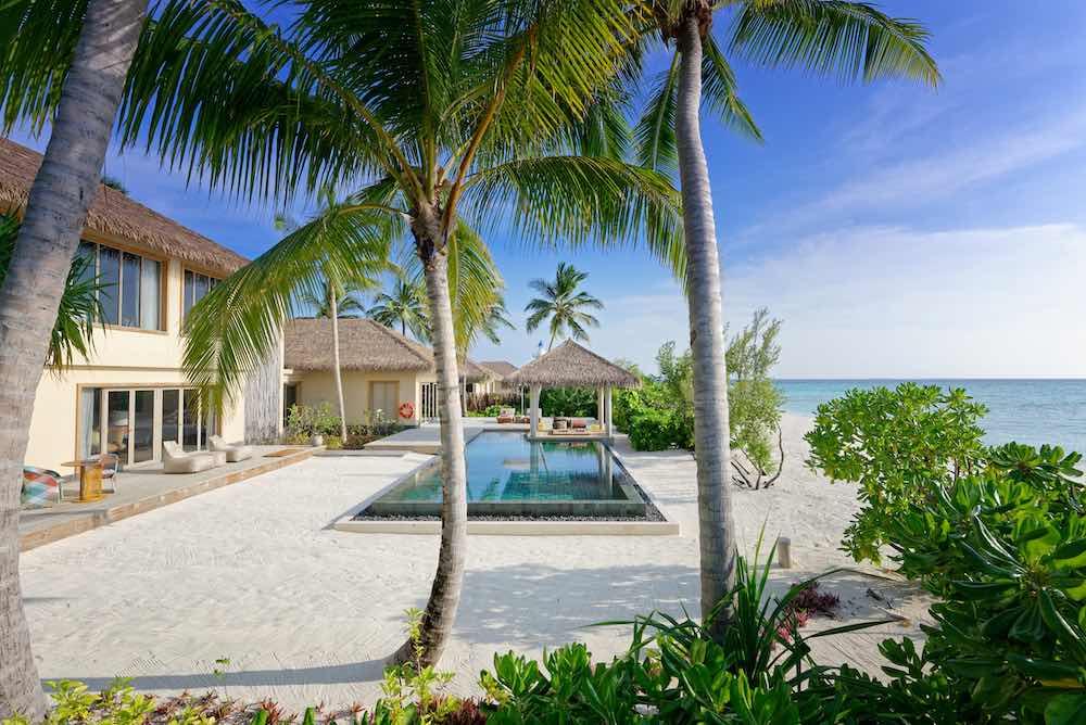 Two Bedroom Beachfront Pool Residence with Club Benefits