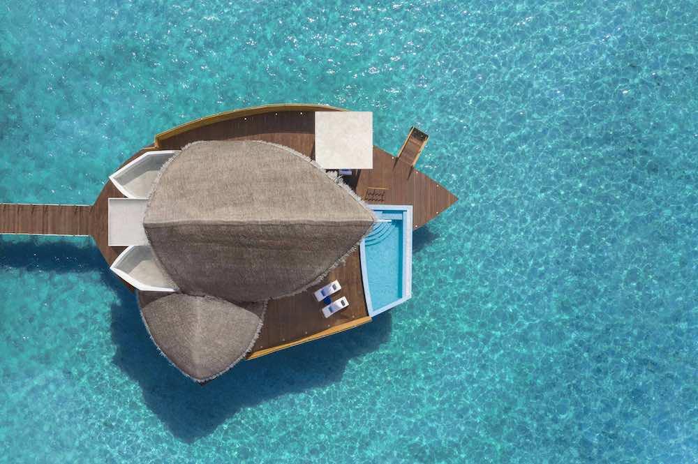 Overwater Pool Villa Sunset at JW Marriott Maldives Resort & Spa