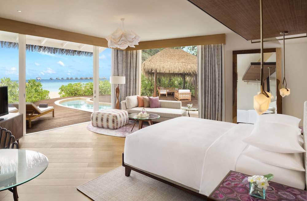 Two-Bedroom Duplex Beach Pool Villa at JW Marriott Maldives Resort & Spa, view 2