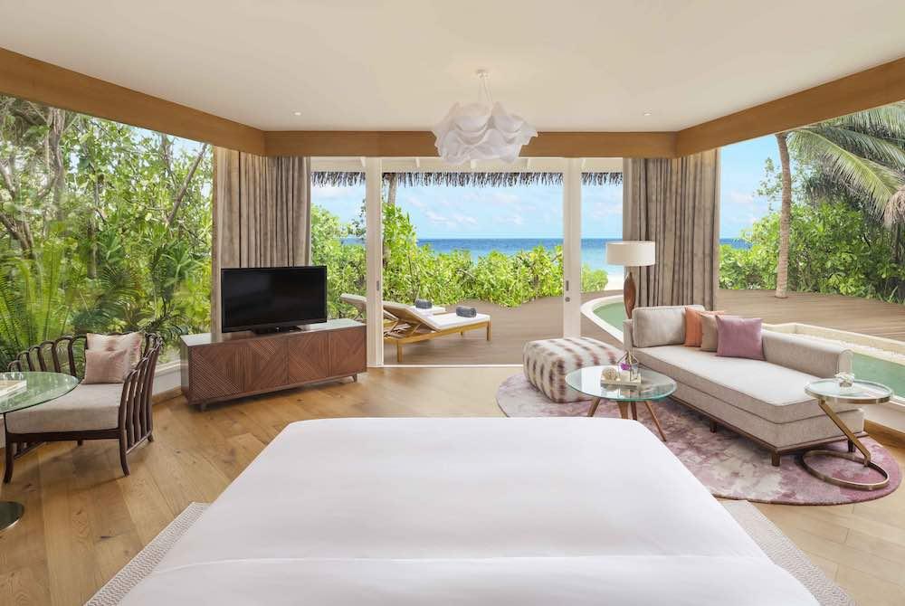 Two-Bedroom Duplex Beach Pool Villa at JW Marriott Maldives Resort & Spa, view 8