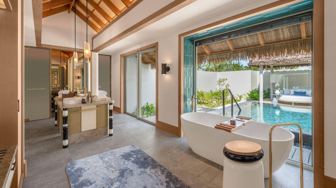 Family Beach Pool Villa at JW Marriott Maldives Kaafu Atoll Island Resort, view 4
