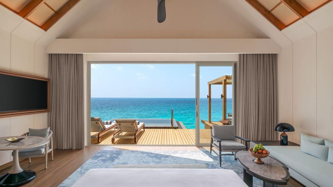 Overwater Pool Villa at JW Marriott Maldives Kaafu Atoll Island Resort, view 3