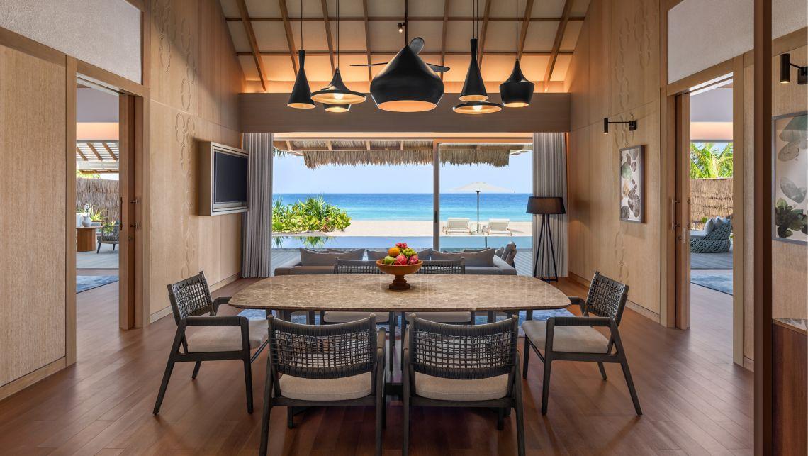 Two-Bedroom Beach Pool Villa at JW Marriott Maldives Kaafu Atoll Island Resort, view 3