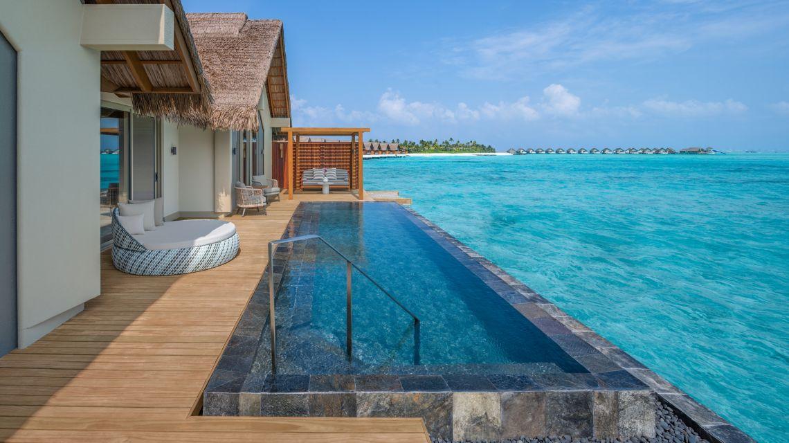 Two-Bedroom Overwater Pool Villa at JW Marriott Maldives Kaafu Atoll Island Resort, view 4