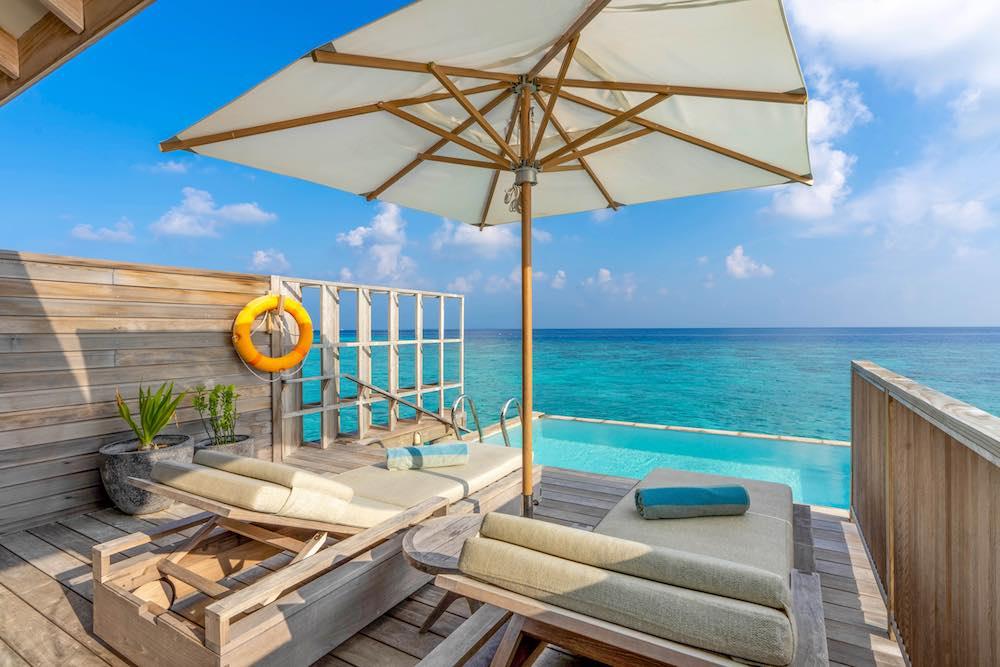 Ocean Pool Villa at Kagi Maldives Resort & Spa, view 9
