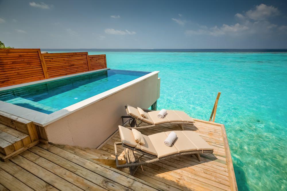 Water Villa with Pool at Kudafushi Resort & Spa, view 3