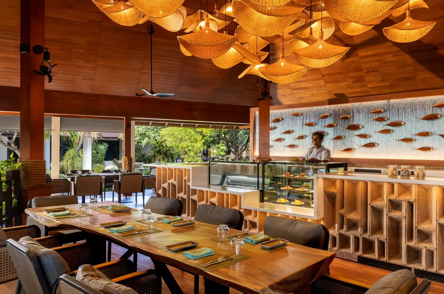 Café at Niva Kurumba Maldives