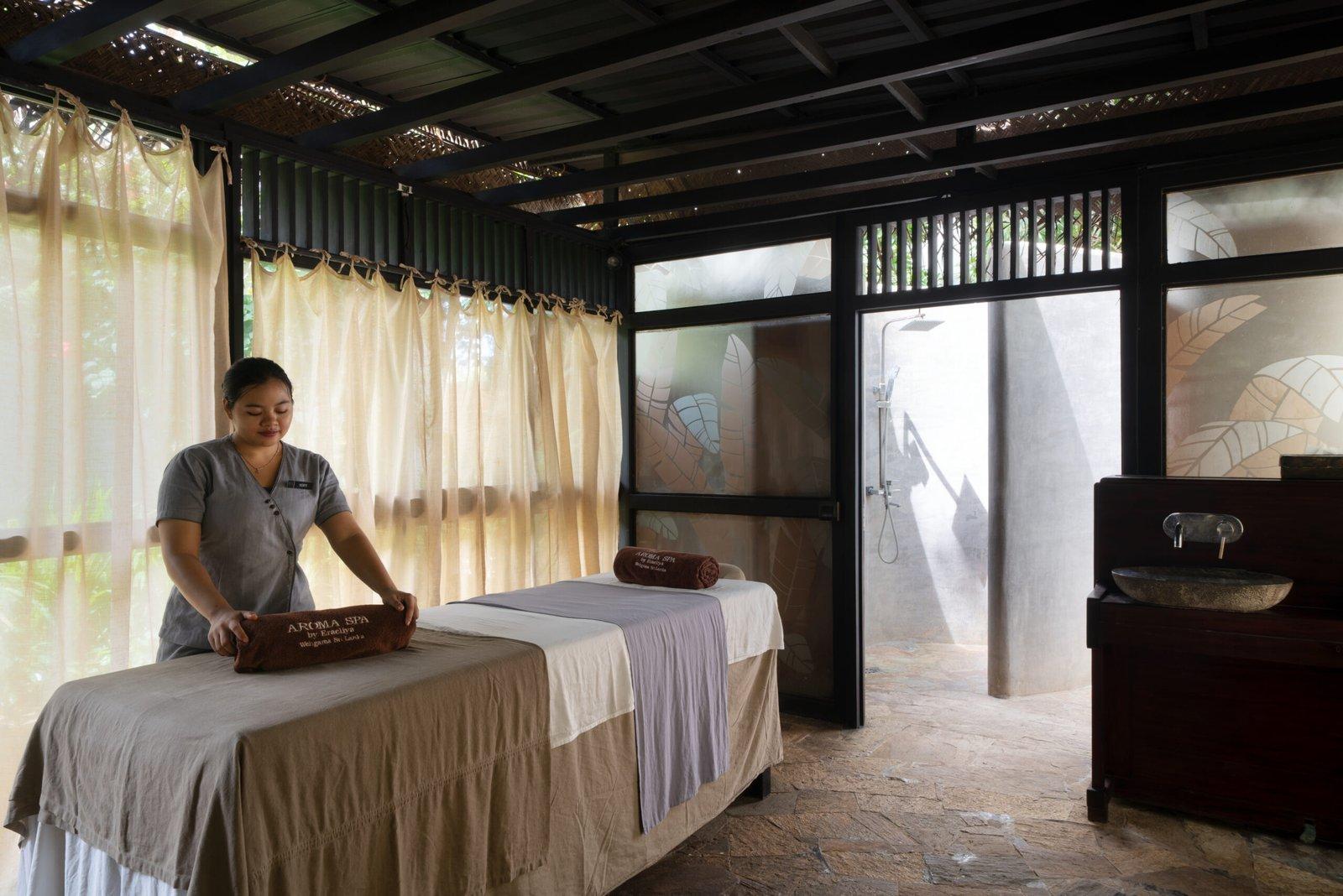 Inside Aroma Spa at Eraeliya Villas & Gardens