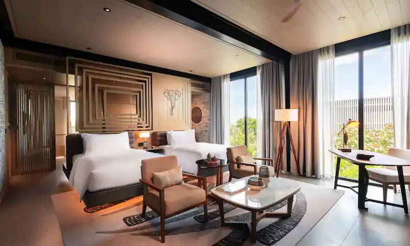 Twin Deluxe Room at Hilton Yala Resort