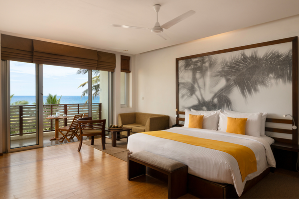 Deluxe Room at Jetwing Sea Hotel