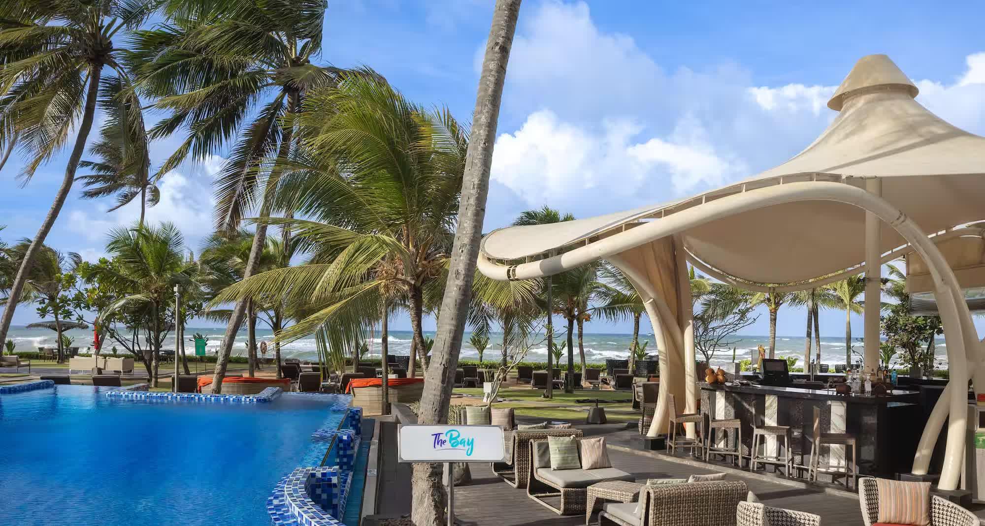 The Bay Poolside Bar at Radisson Blu Resort Galle