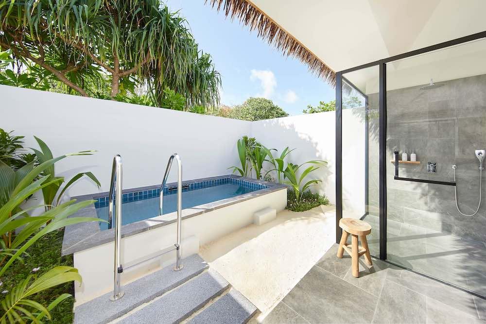 Beach Villa with Garden Pool at Le Méridien Maldives Resort & Spa, view 3