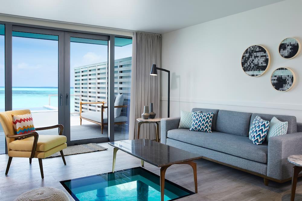 Two Bedroom Overwater Pool Villa at Le Méridien Maldives Resort & Spa, view 4