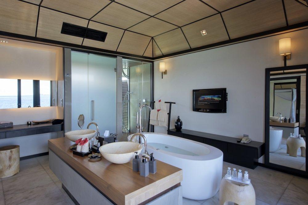 Deluxe Water Bungalow at Lily Beach Resort and Spa, view 4