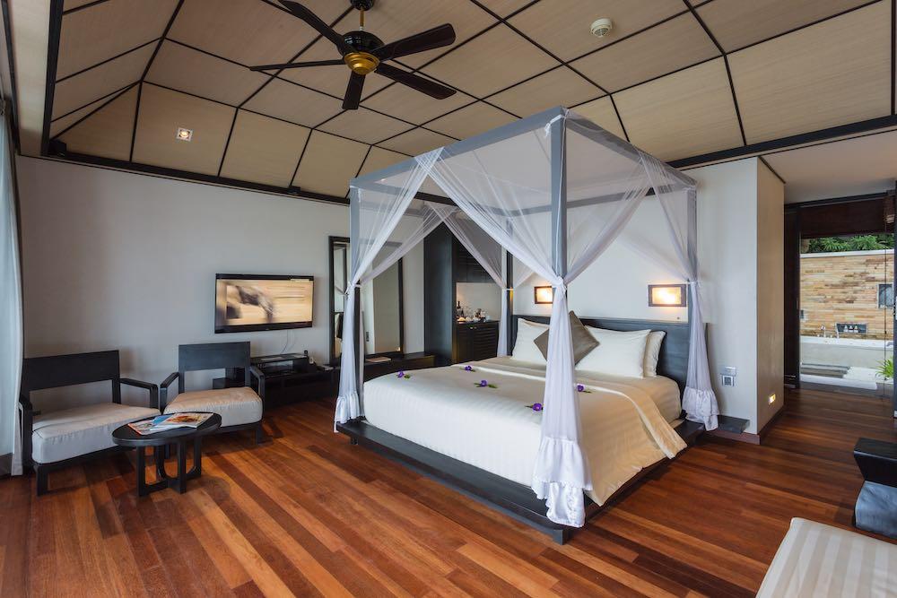 Water Bungalow at Lily Beach Resort and Spa, view 3
