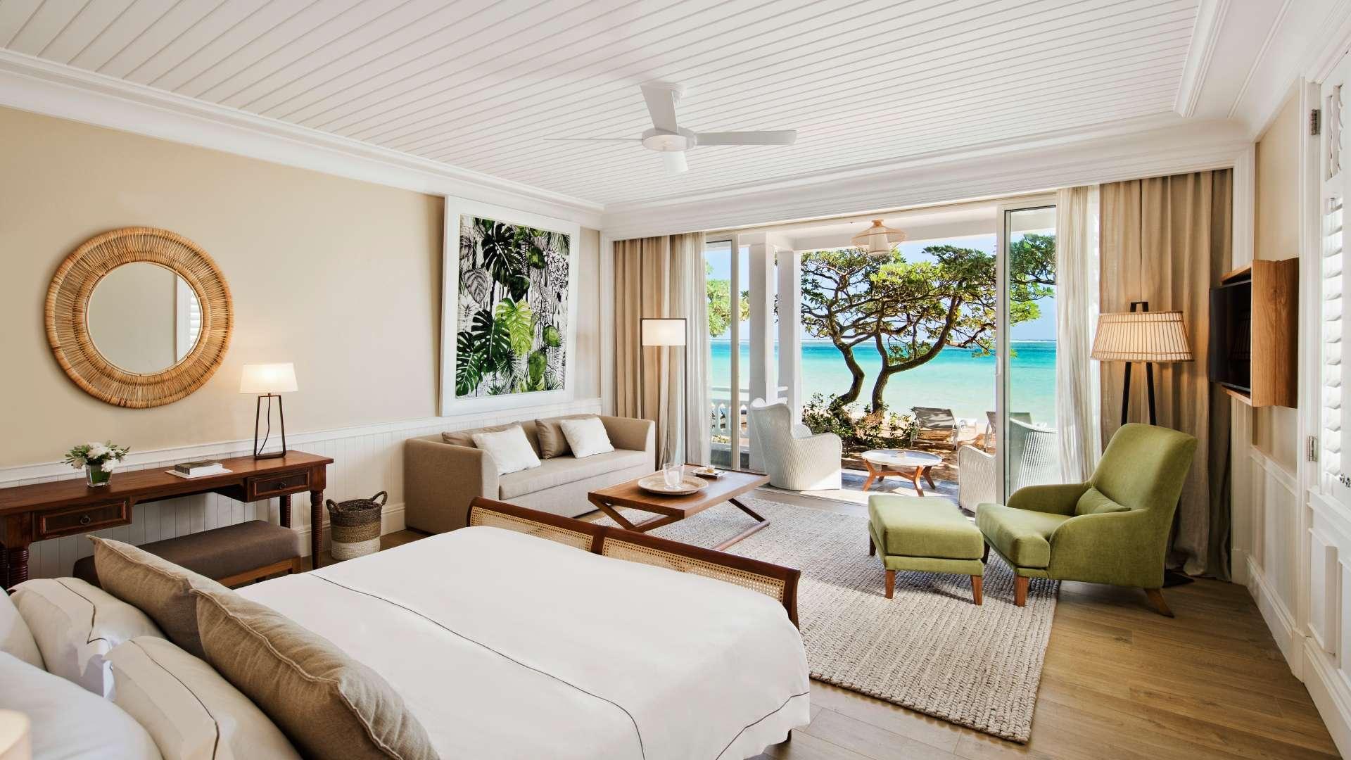 Deluxe Beachfront Suite at Heritage Le Telfair Golf and Spa Resort