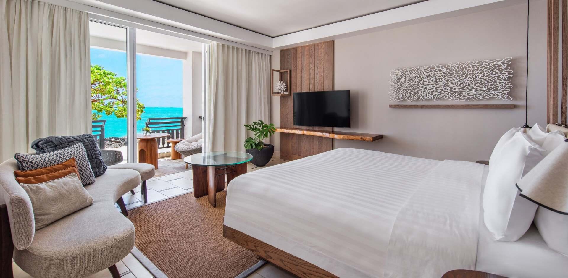 Frangipani Beachfront Junior Suite at Shangri-La Le Touessrok Mauritius