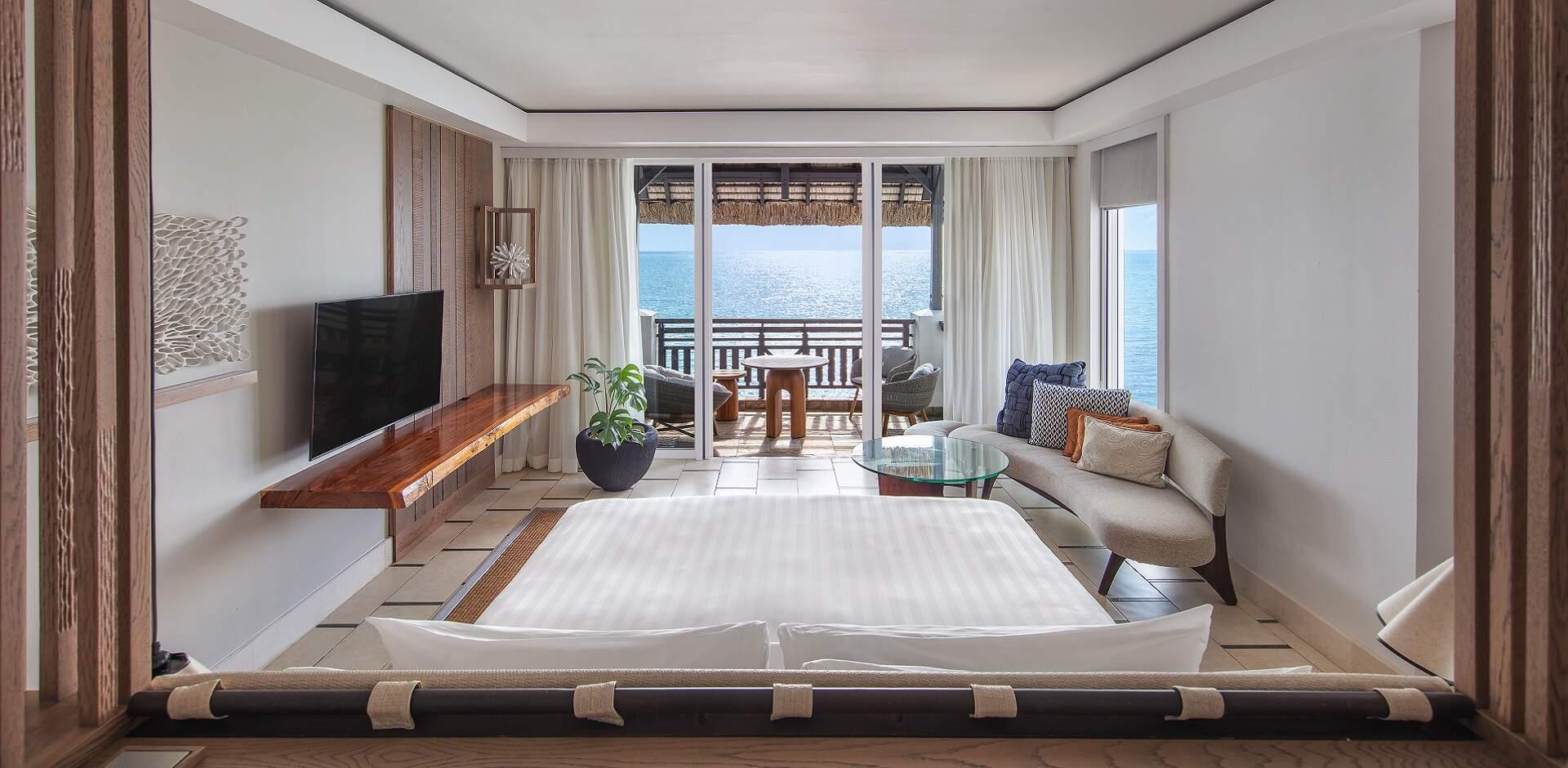 Frangipani Ocean View Junior Suite at Shangri-La Le Touessrok Mauritius