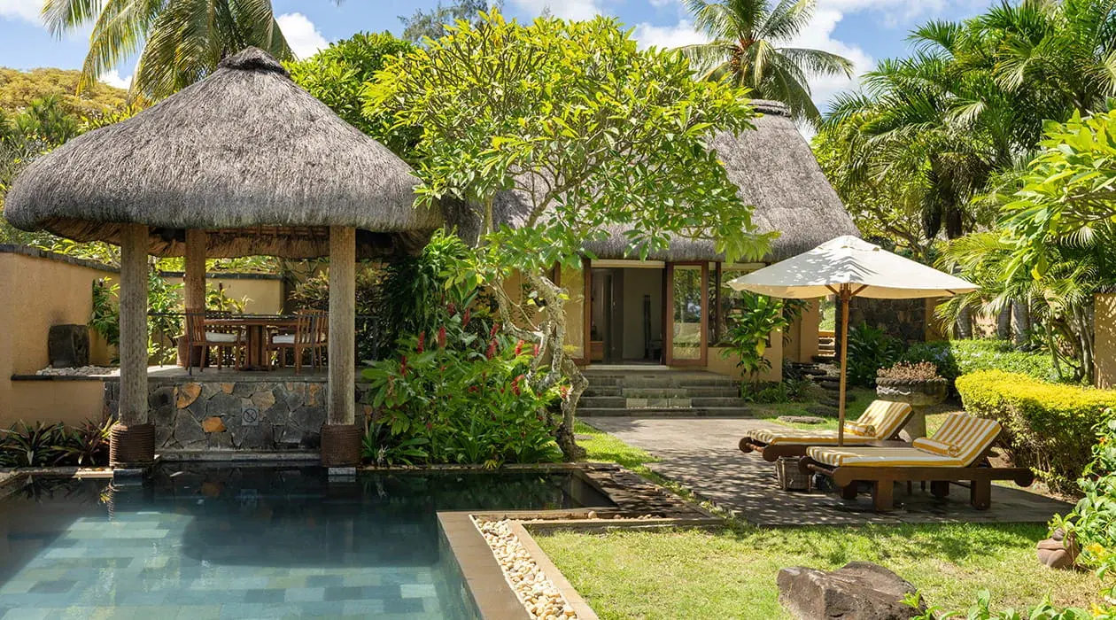 Luxury Villa with Private Pool at The Oberoi Beach Resort Mauritius
