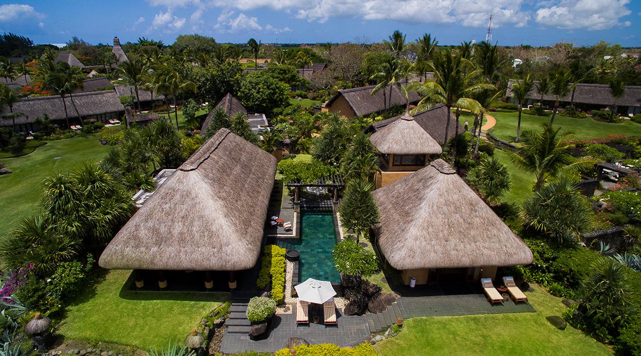 Three Bedroom Royal Ocean View Villa with Private Pool at The Oberoi Beach Resort Mauritius