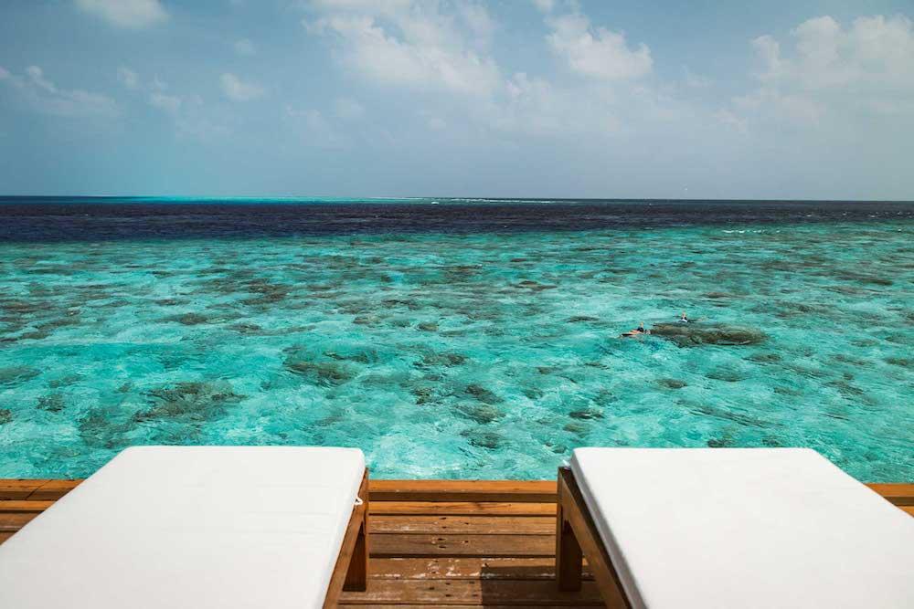 Over Water Villa at Nakai Resort Alimatha, view 5