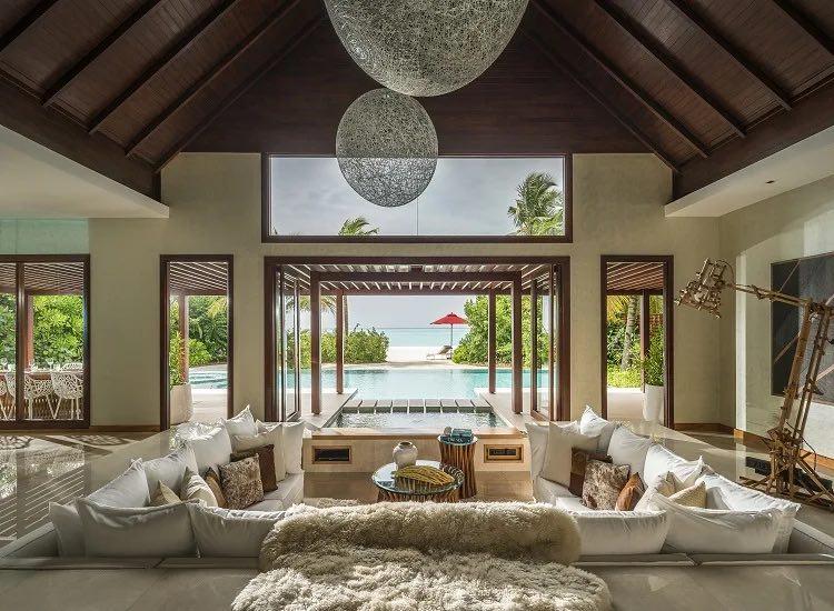 Three Bedroom Beach Pool Pavilion at Niyama Private Islands, view 2