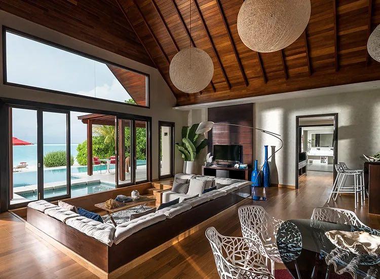 Two Bedroom Beach Pool Pavilion at Niyama Private Islands, view 3