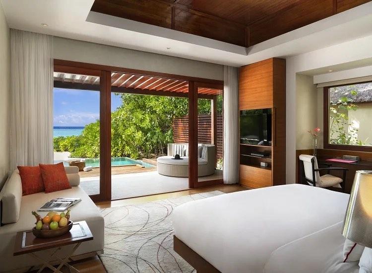 Family Beach Pool Villa at Niyama Private Islands, view 2