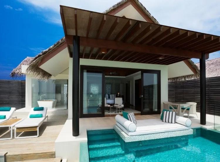 Over Water Pool Villa