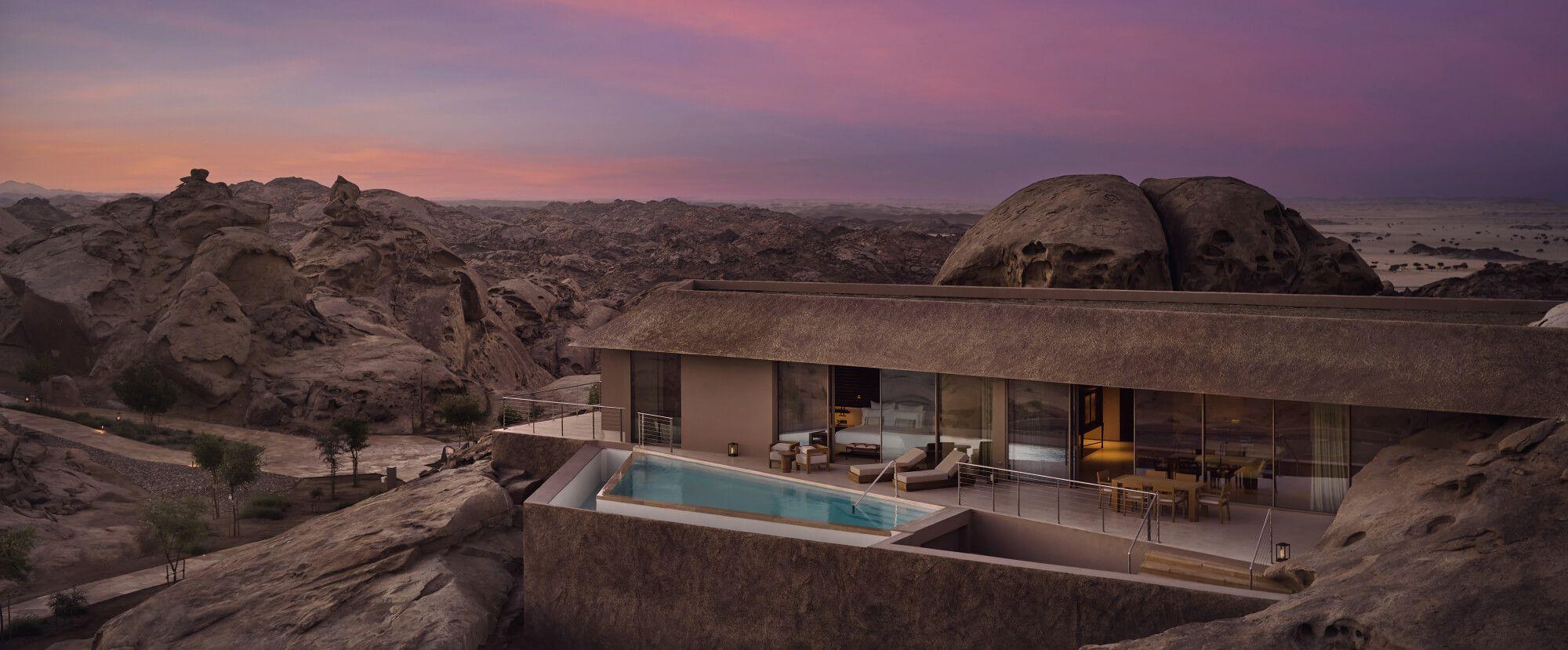 Two-Bedroom Cliff Hanging Villa