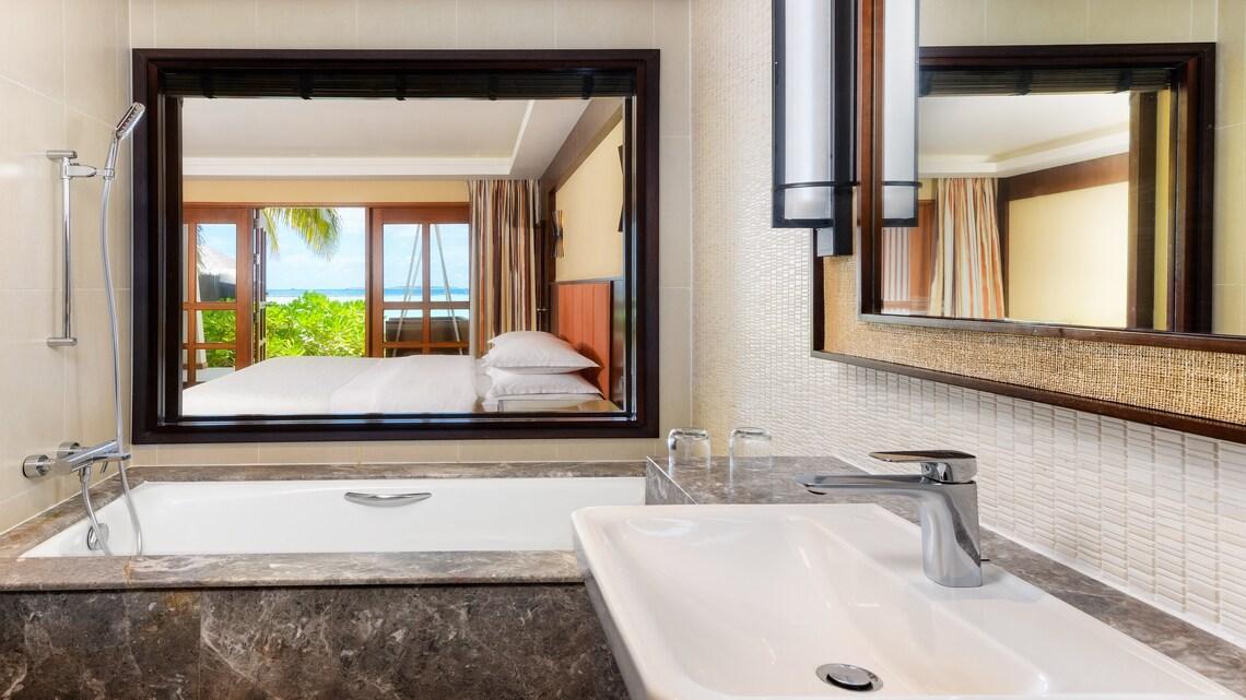Beachfront Cottage at Sheraton Maldives Full Moon Resort & Spa, view 6