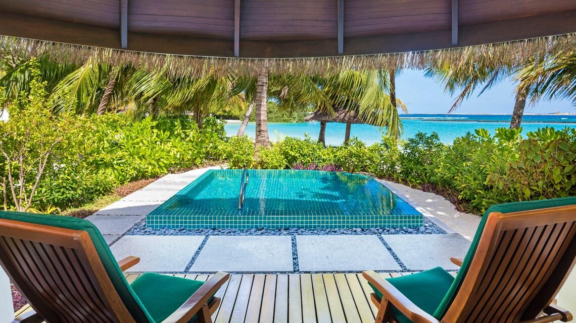 Cottage with Pool at Sheraton Maldives Full Moon Resort & Spa, view 2