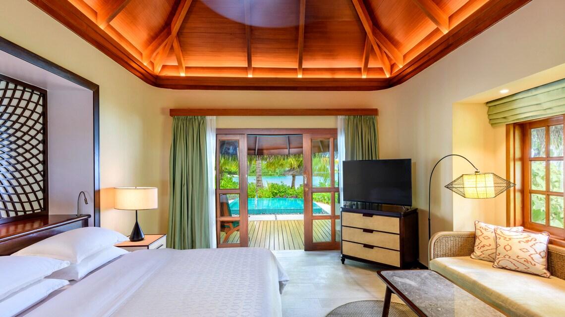 Cottage with Pool at Sheraton Maldives Full Moon Resort & Spa, view 3