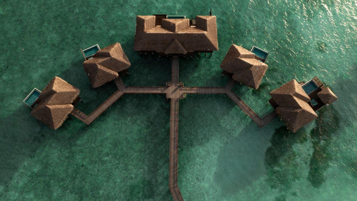 Premium Overwater Villa with Pool at Sheraton Maldives Full Moon Resort & Spa, view 4