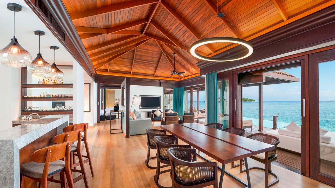 Premium Overwater Villa with Pool at Sheraton Maldives Full Moon Resort & Spa, view 7