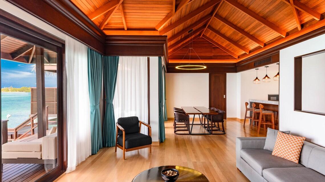 Premium Overwater Villa with Pool at Sheraton Maldives Full Moon Resort & Spa, view 8