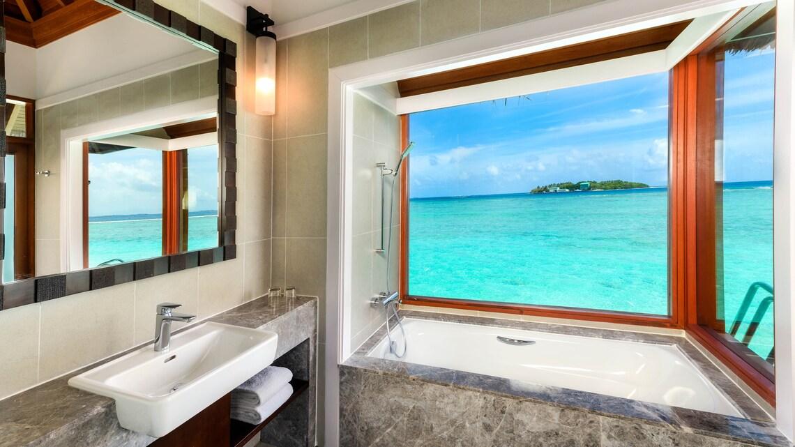 Water Bungalow at Sheraton Maldives Full Moon Resort & Spa, view 10