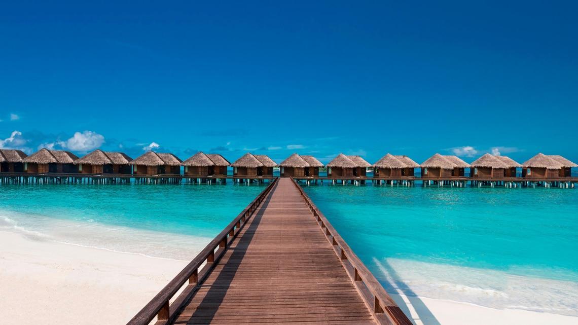 Water Bungalow at Sheraton Maldives Full Moon Resort & Spa, view 2