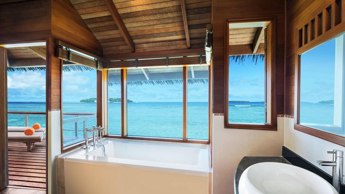 Water Bungalow at Sheraton Maldives Full Moon Resort & Spa, view 4