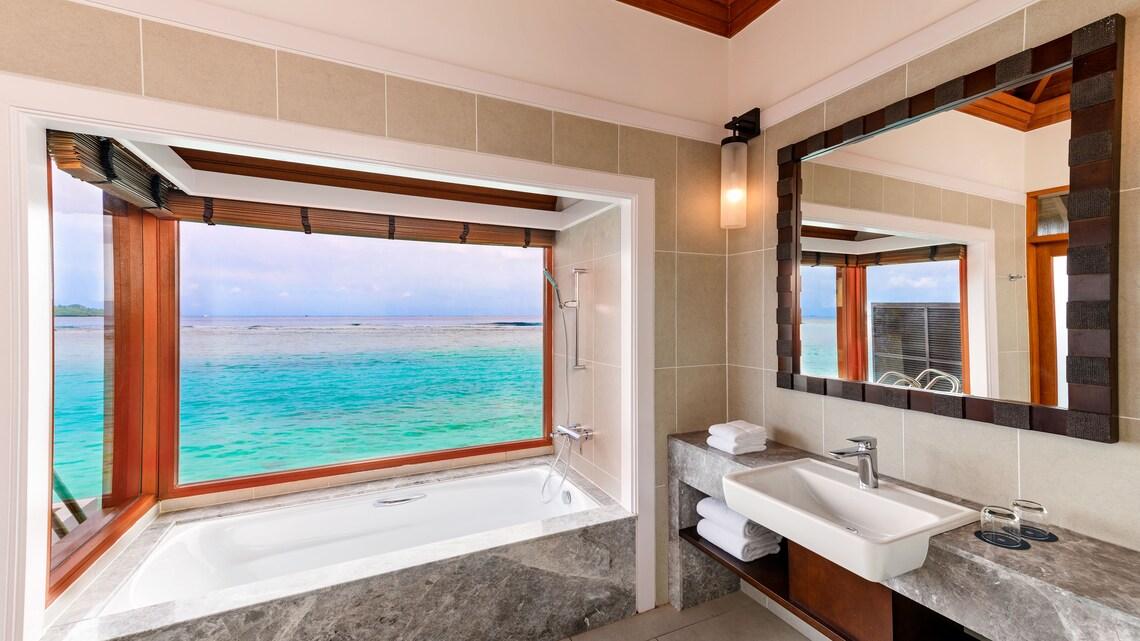 Water Bungalow at Sheraton Maldives Full Moon Resort & Spa, view 7