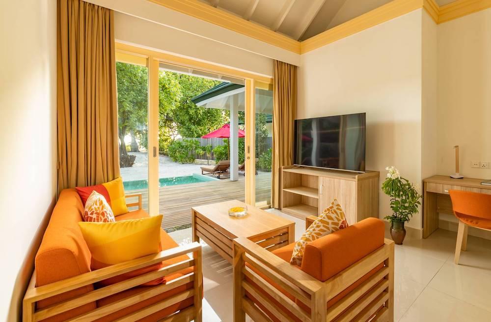 Two-Bedroom Pool Beach Villa at Siyam World, view 2