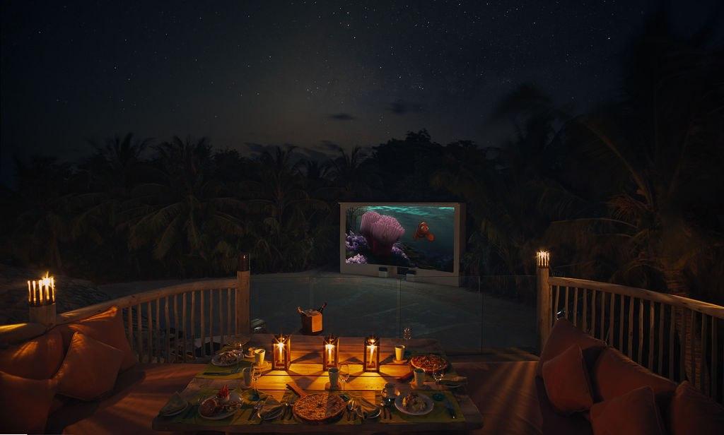 Cinema Paradiso Bar at Soneva Fushi