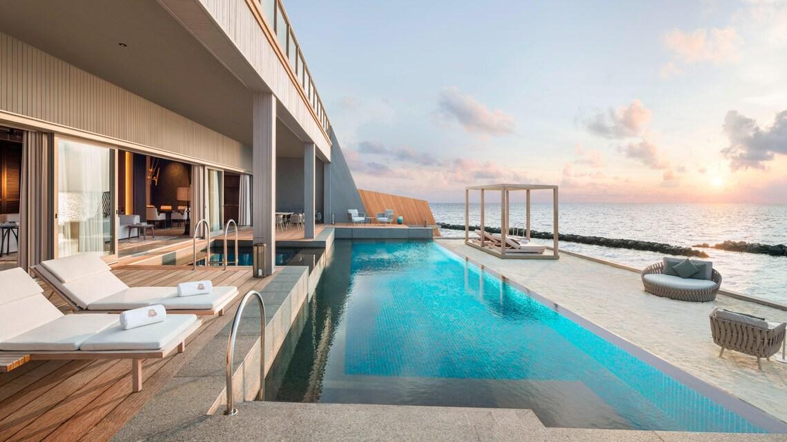 John Jacob Astor Estate at The St. Regis Maldives Vommuli Resort, view 4