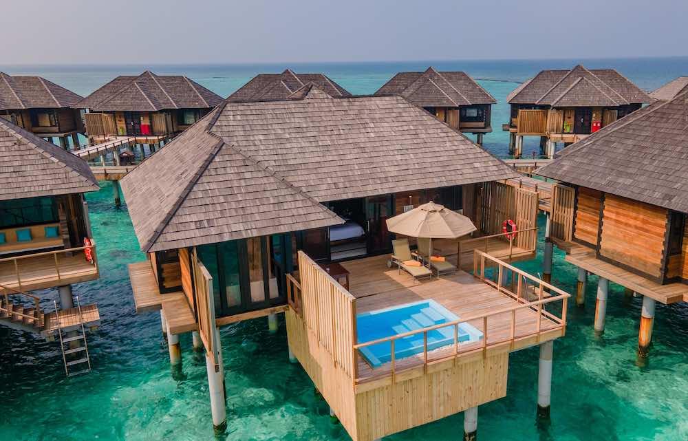 Water Pool Villa at Sun Siyam Iru Fushi, view 3