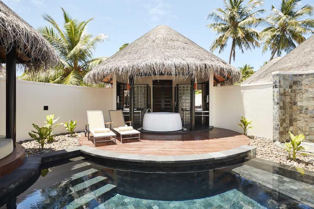 Beach Pool Villa at Sun Siyam Iru Fushi, view 2