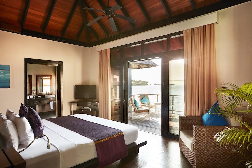 Water Villa at Sun Siyam Iru Fushi, view 3