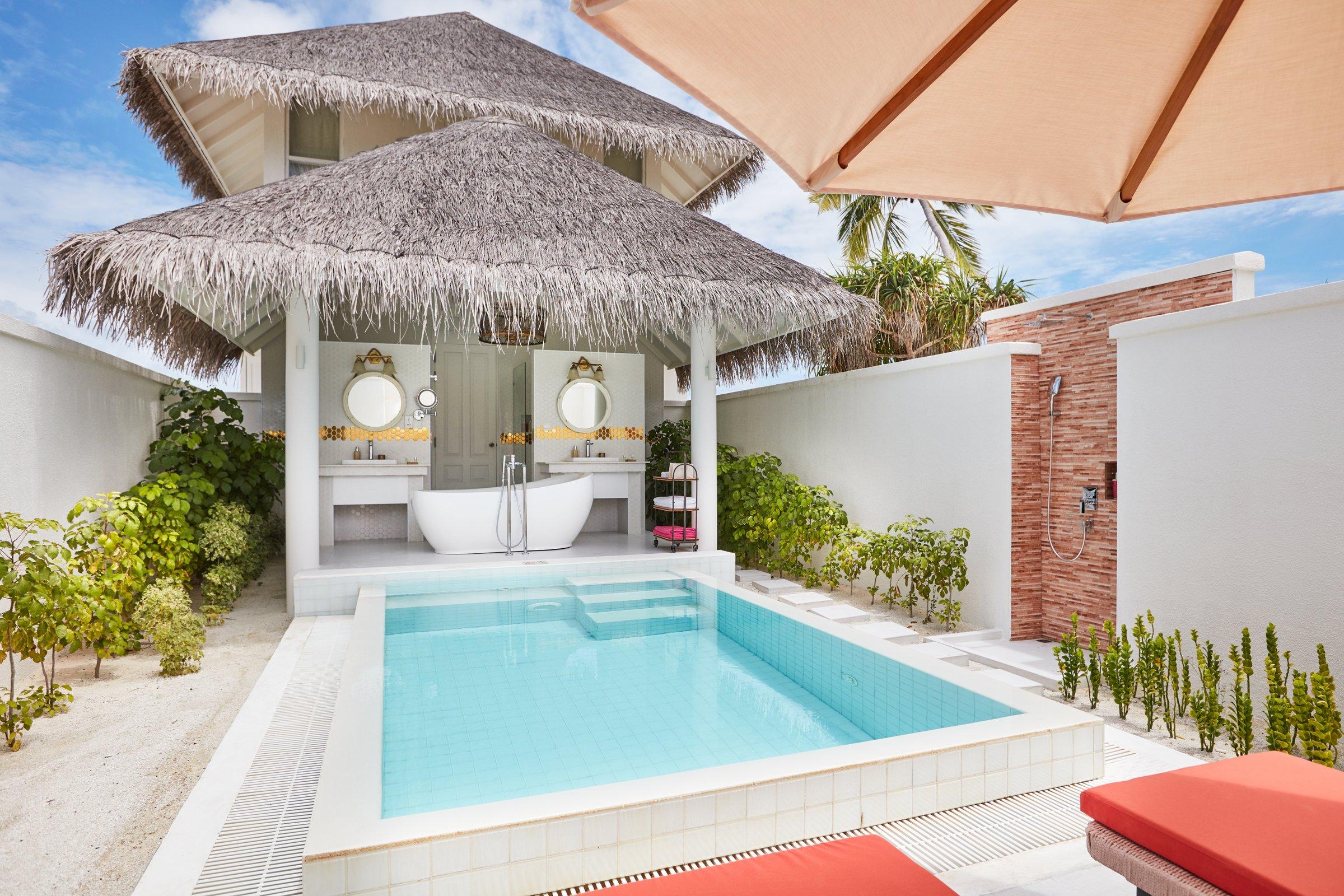 Beach Residence with Pool at Sun Siyam Iru Veli
