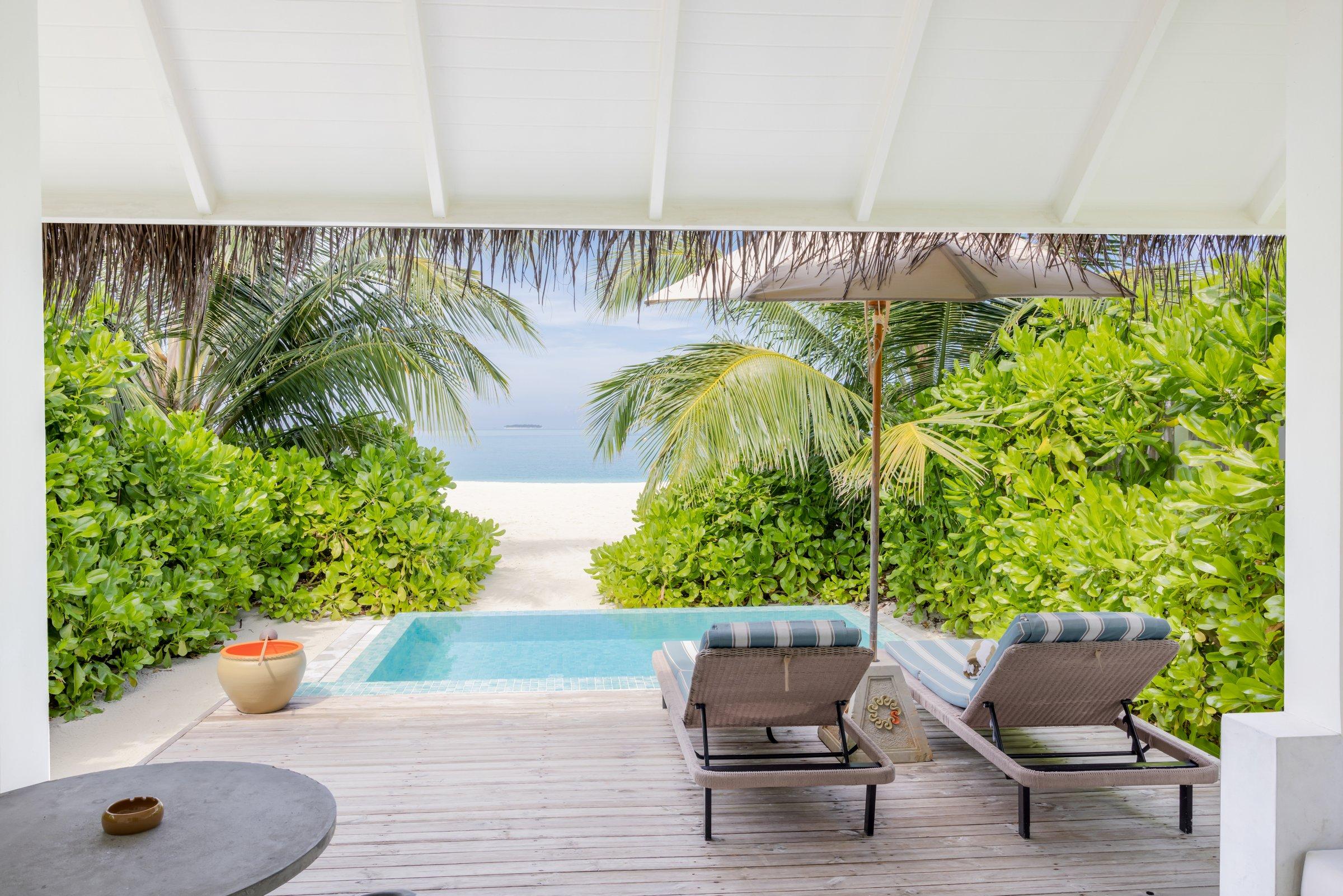 Beach Villa with Pool at Sun Siyam Iru Veli, view 2