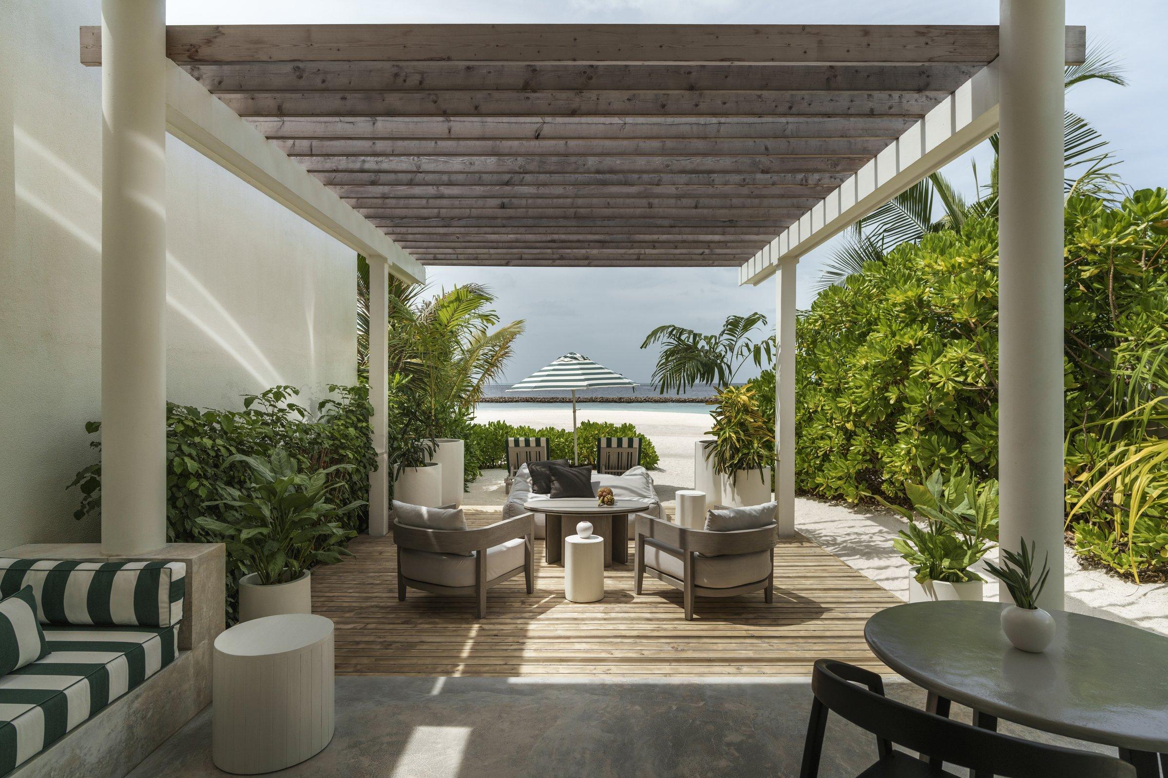 Grand Beach Villa with Pool at Sun Siyam Iru Veli, view 5